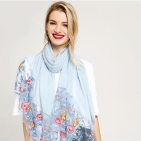 JILBAB PASHMINA MUTIARA BORDIR IMPOR