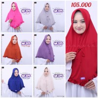 Hijab Arrafi AR 295 Kerudung Instan Bergo Serut Jilbab Ar Rafi