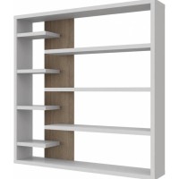 Syantikkk Bos Jysk Room Divider Cosmo White Oak/ Rak Pembatas / Rak