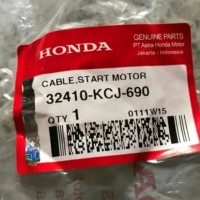 Cable Start Motor Kabel Aki Honda Tiger Ori KCJ