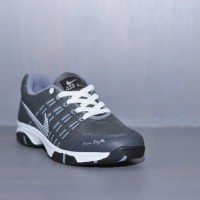 Sepatu Sport Nike Airmax 2016 Abu Abu - Running Badminton Bulutangkis