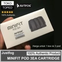 Authentic Justfog MINIFIT POD 3EA 1.5ml | replacement cartridge coil