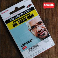 Flashdisk Islami 16 Gb MP4 Zakir Naik