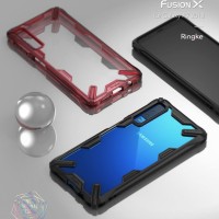 terbaru Ringke Fusion X Casing For Samsung Galaxy A7 2018 Black buruan