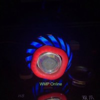 Lampu Tembak Projie U24R BRB Mini 3 Inch Angel Kotak Nanas Running