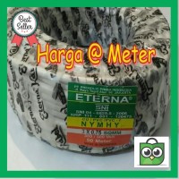ORI Kabel Eterna NYMHY 3X0.75 listrik 3 X 0.75 putih OOS