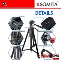 Tripod Camera SOMITA ST 3520 SLR DSLR Digital kamera Tongsis Handyca