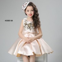 Dress anak perempuan / gaun pesta anak / baju pesta anak murah G8