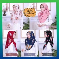 hijab muslim wanita scarft kerudung khimar syari jilbab bergo hitam