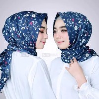 hijab muslim wanita scarft kerudung khimar syari jilbab segitiga navi