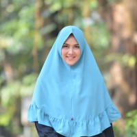 Nibras hijab Marbela Khimar Pet Antem / Jilbab Instan syari / jilbab
