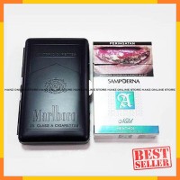 TEMPAT ROKOK KALENG MOTIF MARLBORO | KOTAK ROKOK LOGO