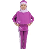 Pakaian Renang MUslimah Hijab Mengapung Safe Swim