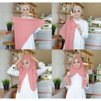 Murmer hijab/jilbab segi empat instan