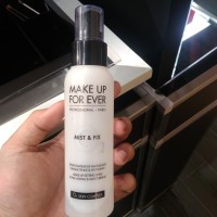 makeup Forever mist and fix