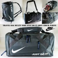 tas ransel travel nike / koper gym backpack olahraga sepatu bag lite