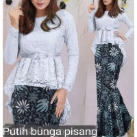 set kebaya wisuda remaja muslim/gaun pesta resepsi/seragam pagar ayu