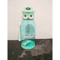 Botol Minum Anak Karakter Owl Bpa Free Botol Anak Burung Hantu B005