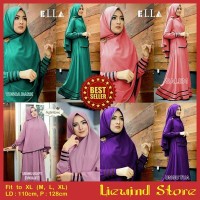 BAJU HIJAB MASA KINI PREMIUM Gamis Maxi Syfa Syari Kualitas Premium -