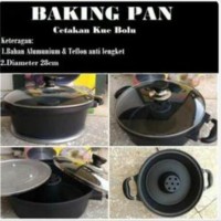 Baking Pan Teflon Anti Lengket Untuk Cetakan Kue Bolu Panggang an