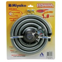 selang gas regulator paket &meter merk MIYAKO pasti murah