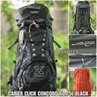 Trend! TAS GUNUNG CARRIER CARIER CLICK 60+5 LITER BESAR ORI MURAH