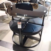 ZEUS SET MEJA MAKAN & KURSI - INFORMA INTERIOR FURNITURE