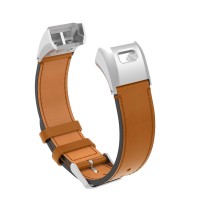 Terbatas Asli Kulit Jam Tangan Tali Anti-Air untuk Garmin Vivo Pintar