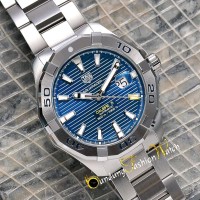 Paling Laku Jam Tangan Tag-Heuer Aquaracer Automatic Silver Dial Blue