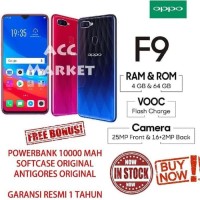 Promo Cuman Bulan Ini new colection OPPO F9 RAM 4 / 64 GB ROM HP OPO F