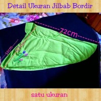 Best Seller Seri Warna Netral Jilbab instan serut Bordir anak sekol
