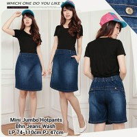 PROMO SB Collection Celana Pendek Disa Jeans Hotpants Jumbo Rok Wanit