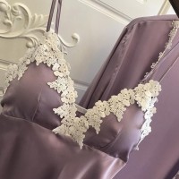 Promo Satin Piyama Untuk Wanita Elegan 3 Buah Baju Tidur Wanita Seksi