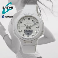 Casio Baby-G G-SQUAD BSA-B100-7ADR - Jam Tangan Wanita - Putih