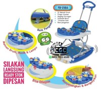Family Baby Walker Drum Stick Ayun 218A Khusus Gokilat - BIRU