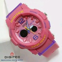 Jam tangan Wanita dan anak Digitec 2073T pink Fanta original water