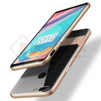 LIMITTED Oneplus One Plus 5T - 2in1 Transparent Kickstand Armor Hard S