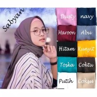 NISSA SABYAN PASHMINA DIAMOND HIJAB l 1 kg 11 pcs JILBAB ITALIANO TALI
