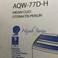 Oke Sangat Mesin Cuci 1 Tabung Aqw-77-H Hijab Series Made In China