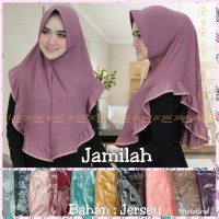 hijab instan jamilah Daily jilbab kerudung daili bergo ped pad murah