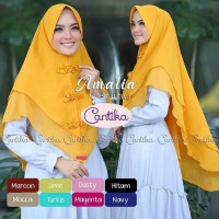 Jilbab Syar'i Terbaru/ Kerudung Murah/ Khimar Amalia Syar'i