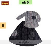 PROMO Setelan Anak DANNIS size 0 Gamis Baju Busana Muslim