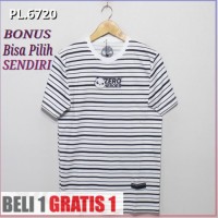 Buy 1 Get 1 Free Kaos Distro Pria/Wanita Motif KickOut BZ.4714