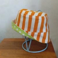bucket hat polka batik size S for kids