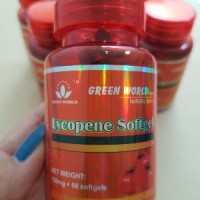 Dijual LYCOPENE SOFTGEL GREEN WORLD OBAT PROSTAT KANKER KESUBURAN Limi