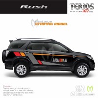 Jual Stiker Striping Mobil Terios Rush Medium Type 4 Kota