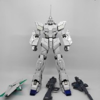 mg unicorn titanium finish twin frame bandai
