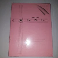 Buku tulis garis lima Bintang Obor