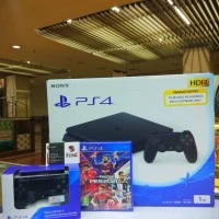 PS4 SLIM BUNDLING PES 2 STIK