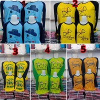 Kaos couple family raglan cewek cowok murah